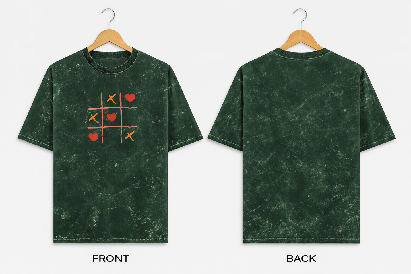 Love game - Unisex Acid Washed Oversized Tee