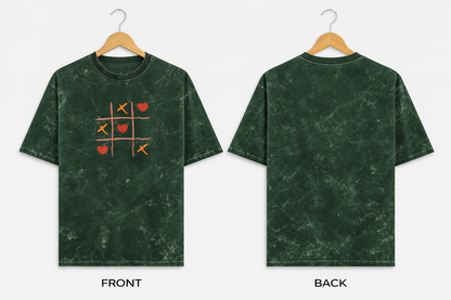 Love game - Unisex Acid Washed Oversized Tee