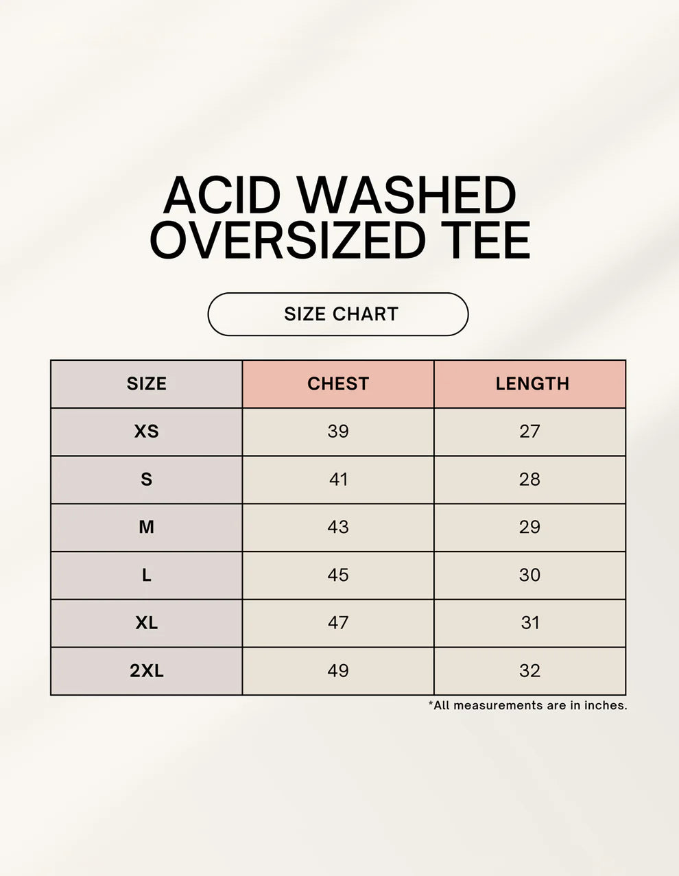 TV Unisex Acid Washed Oversized Tee
